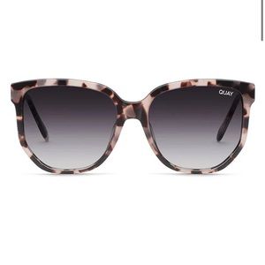 Quay Australia Coffee Run Oversized Round Cat Eye Sunglasses